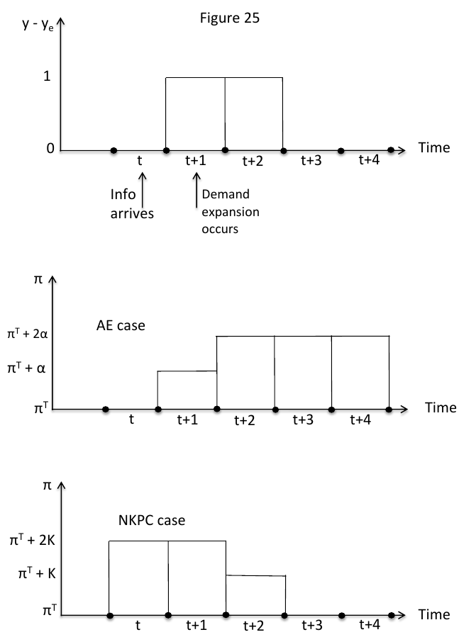 An anticipated demand shock under the NKPC vs the AEPC
abel{nkpc_vs_aepc}